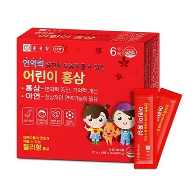 [온라인판매가능] 종근당 - 어린이 홍삼 젤리형 20g x 30포