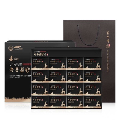 김소형 원방 녹용침향단 3.75g x 32환 + 쇼핑백