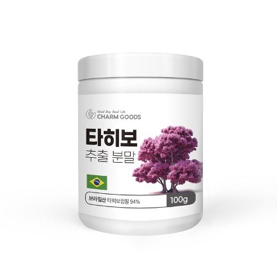 [온라인판매가능] 브라질에서 온 타히보껍질 추출분말 100g