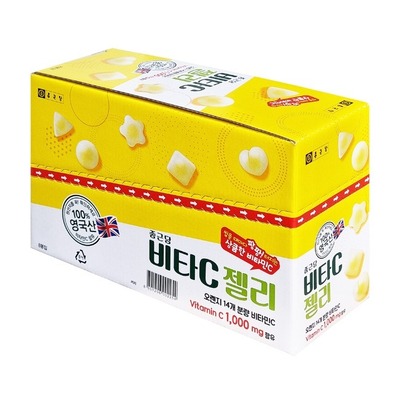 [온라인판매가능] 종근당 비타C 젤리 1박스 (42g x 8봉)